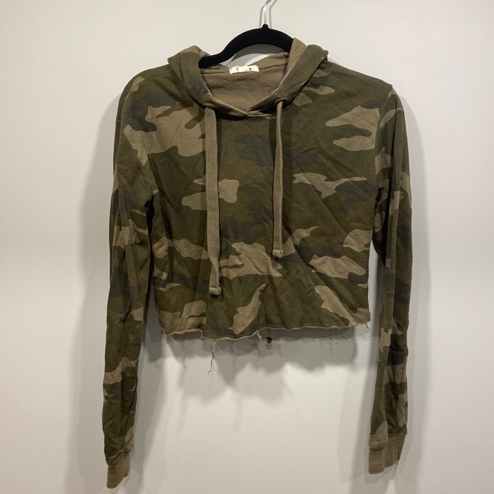 Camo sweater